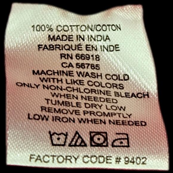 NWT Swiss Cross Button-Down w White Sailboats – Small [0032] - Picture 6 of 8